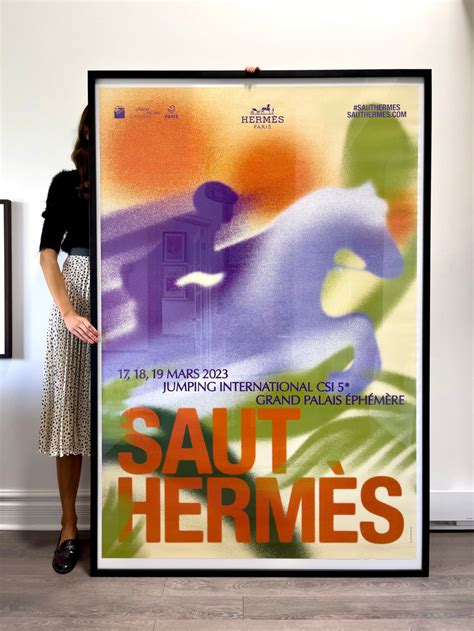 saut hermes poster|Original Saut.